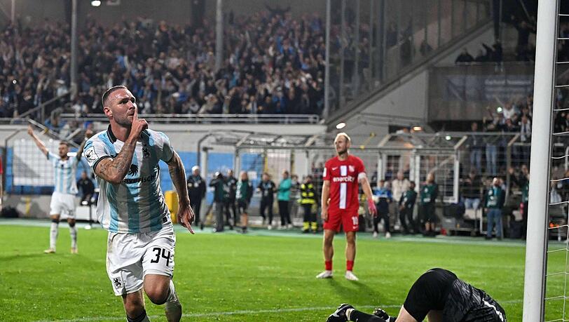 Joker Patrick Hobsch avancierte mit seinem späten Treffer gegen Havelse zum Matchwinner.