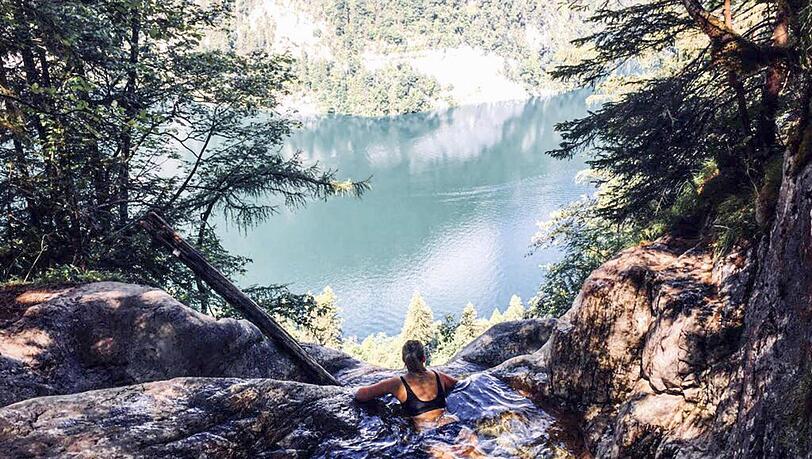 Seit Jahren ein Selfie-Hotspot, der zwischenzeitlich sogar gesperrt wurde: die Gumpen über dem Königssee. Seit Jahren ein Selfie-Hotspot, der zwischenzeitlich sogar gesperrt wurde: die Gumpen über dem Königssee.