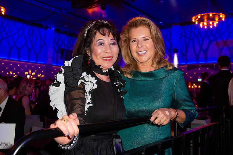 Soo-Leng Kuchenreuther und Angelika Groeger