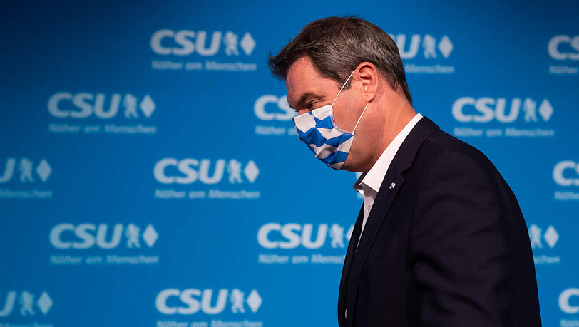 Mahnende Worte an die Jugend: Ministerpräsident Markus Söder.