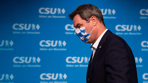 Mahnende Worte an die Jugend: Ministerpräsident Markus Söder.