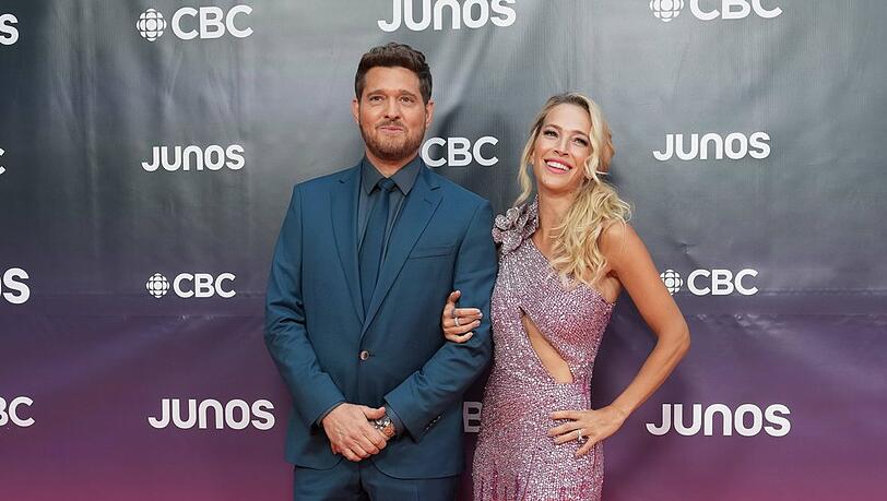 Seit 15 Jahren gl&uuml;cklich verheiratet: Michael Bubl&eacute; und seine Ehefrau Luisana Lopilato.