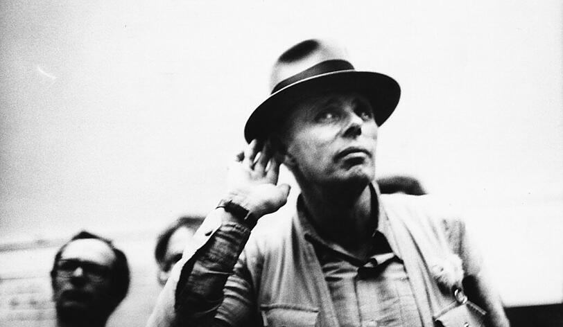 Joseph Beuys provozierte gern und erfolgreich.