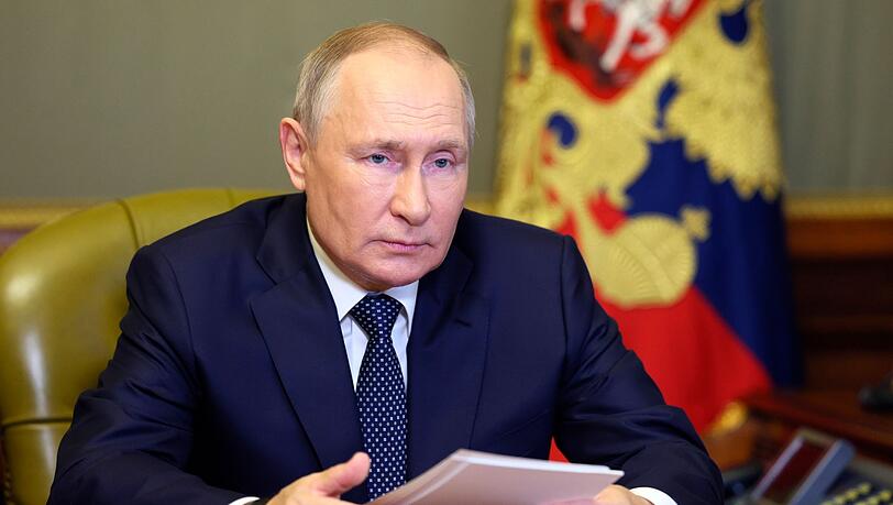 Wladimir Putin, Präsident von Russland.