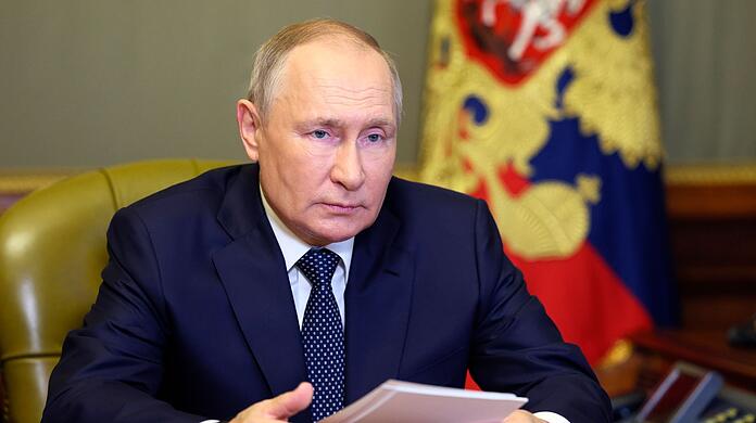Wladimir Putin, Präsident von Russland.