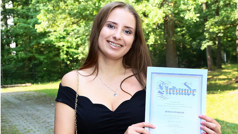 Weiter geht's: Wiktoria Knapczyk will nach dem erfolgreichen Quali die Mittlere Reife machen.