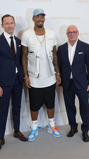 Alexander Repp, Jérôme Boateng und Andre Maeder