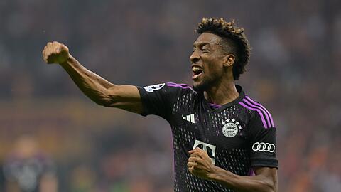 Sorgte in der achten Minute f&uuml;r das 1:0 der M&uuml;nchner: Kingsley Coman.