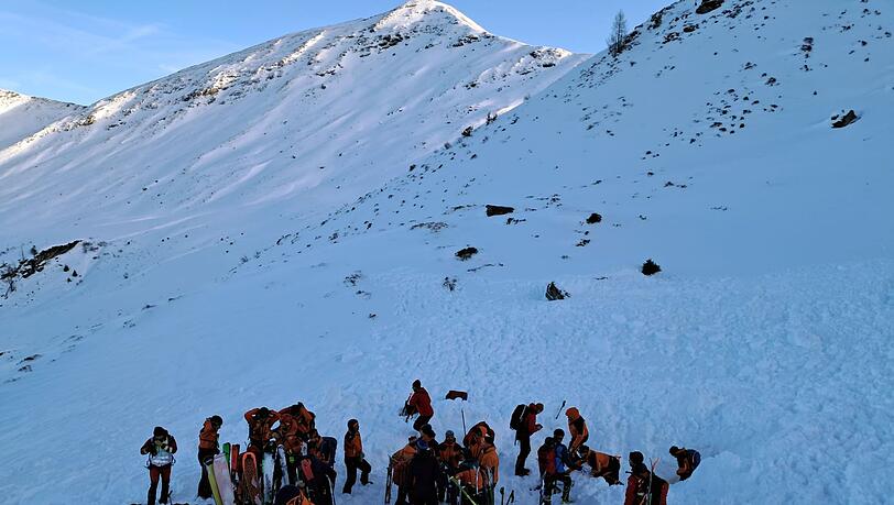 Rettungskr&auml;fte waren am Finsterkopf im Einsatz.