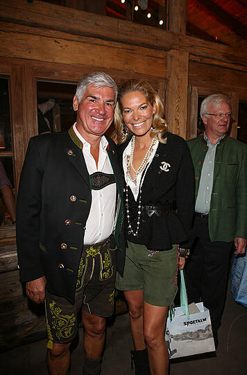 Alexandra Swarovski mit Ehemann Michael Heinritzi