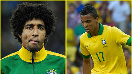 Sind wieder für Brasiliens National-Team im Einsatz: Dante und Liuz Gustavo. Sind wieder für Brasiliens National-Team im Einsatz: Dante und Liuz Gustavo.