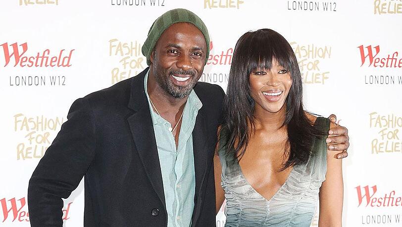 Idris Elba und Naomi Campbell Idris Elba und Naomi Campbell