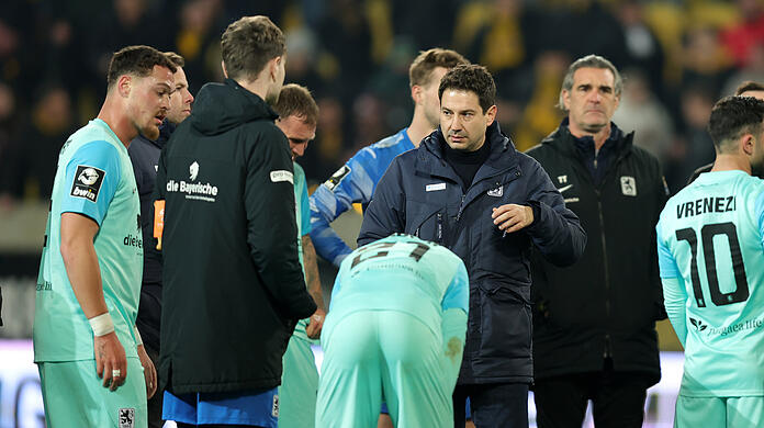Musste gegen Dynamo Dresden die zweite Niederlage als Löwentrainer hinnehmen: Agirios Giannikis.
