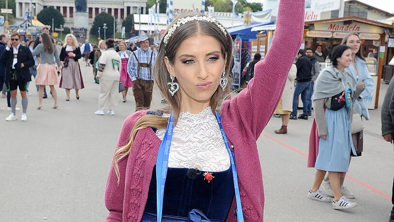 Cathy Hummels freut sich schon jetzt auf ihren alljährlichen "WiesnBummel".