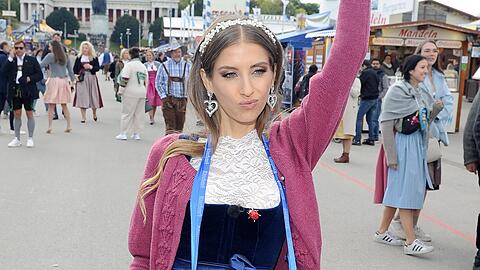 Cathy Hummels freut sich schon jetzt auf ihren alljährlichen "WiesnBummel".