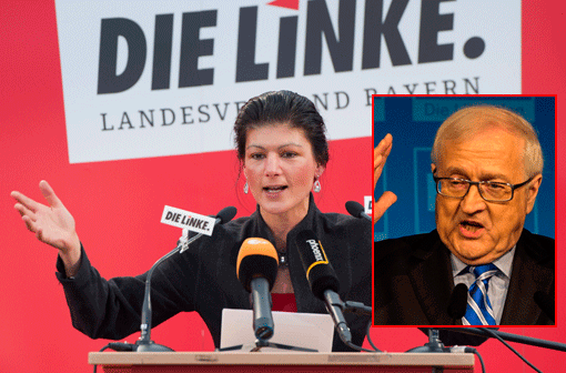 Dieser Kommentar war fast schon abzusehen: &bdquo;Ich hatte wirklich vor, mich heute in ein Dirndl zu zwängen. Dann aber hat mich der Mut verlassen. Ich habe nämlich gehört, Rainer Brüderle soll heute hier in der Nähe sein", stichelte die stellvertretende Bundesvorsitzende der Linken, Sahra Wagenknecht, in Tiefenbach bei Passau.