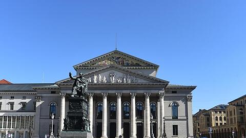 Die Bayerische Staatsoper in München. Foto: Felix Hörhager/dpa/Archivbild