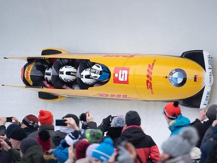 Bob-Pilot Francesco Friedrich peilt bei der Bob- und Skeleton-WM den Titel im Viererbob an.