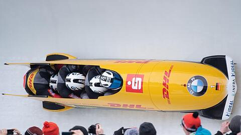 Bob-Pilot Francesco Friedrich peilt bei der Bob- und Skeleton-WM den Titel im Viererbob an.