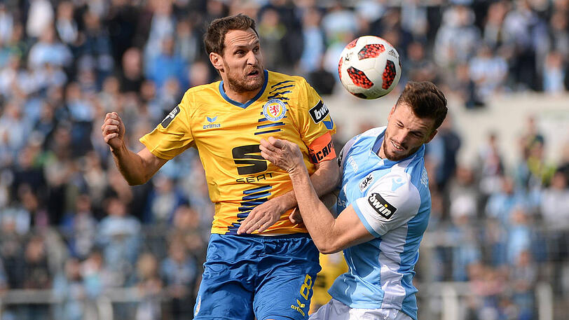 Einst bei Eintracht Braunschweig, jetzt beim TSV 1860: Quirin Moll (re.).