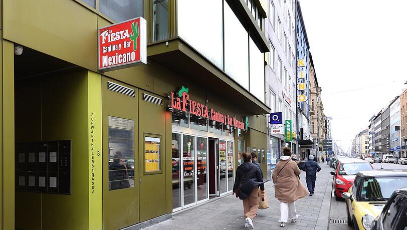 Das "La Fiesta" in der Schwanthalerstraße.