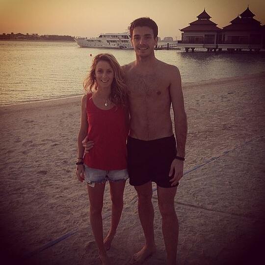 Julien Bianchi und seine Freundin Camille Marchetti.