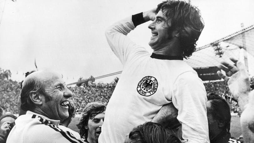 "Das wichtigste Tor war das Weltmeistertor": 1974 machte sich Gerd Müller im WM-Finale gegen die Niederlande unsterblich.