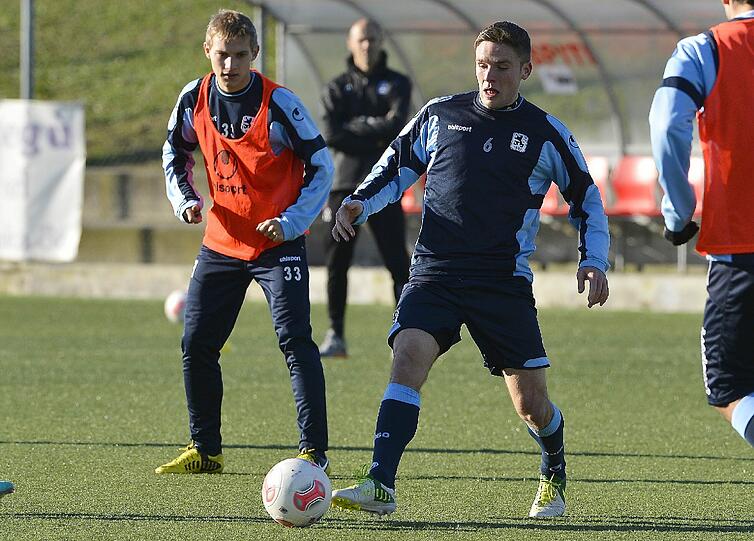 Die Löwen im Trainingslager in Brescia.
