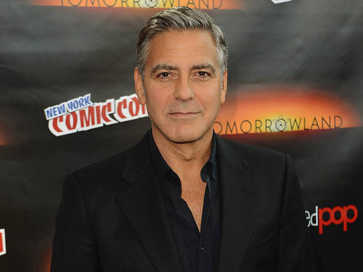 George Clooney überraschte Fans auf der Comic Con