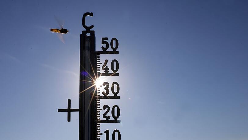 Die Temperaturen können bei bis zu 39 Grad liegen. Die Temperaturen können bei bis zu 39 Grad liegen.