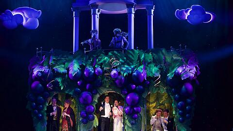 Daniel Prohaska (Josef), Ella Tyran (Demoiselle Franziska Cagliari), Tilmann Unger (Balduin Graf Zedlau), Jasmina Sakr (Pepi Pleininger), Cornelia Horak (Gabriele Gräfin Zedlau), Hans Gröning (Fürst Ypsheim-Gindelbach).