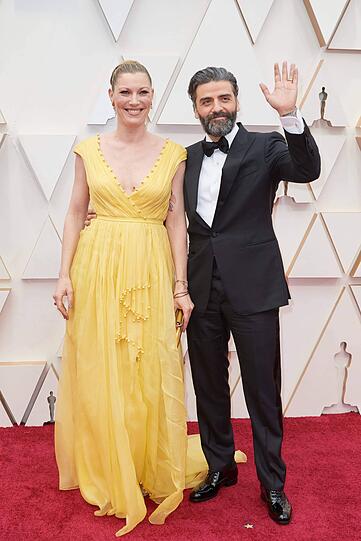 Elvira Lind und Oscar Isaac