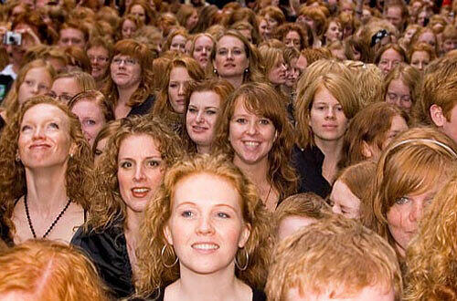 Rothaarige aus aller Welt treffen sich in Breda, Foto: PR