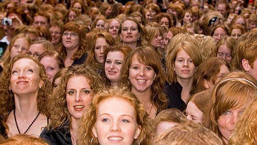 Rothaarige aus aller Welt treffen sich in Breda, Foto: PR Rothaarige aus aller Welt treffen sich in Breda, Foto: PR