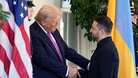 Trump appelliert an Russland und die Ukraine.