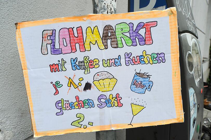 Hofflohmarkt in der Kirchenstraße