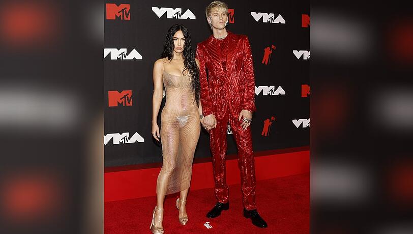 Megan Fox und Machine Gun Kelly kurz nach ihrer Verlobung.