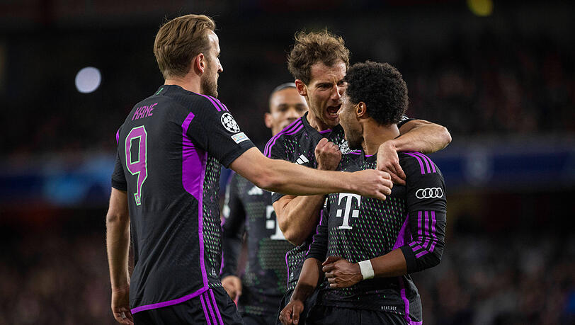 Der FC Bayern trennt sich von Arsenal London 2:2.
