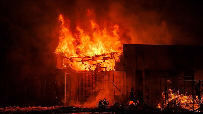 Was das Feuer genau auslöste, ist noch unklar.