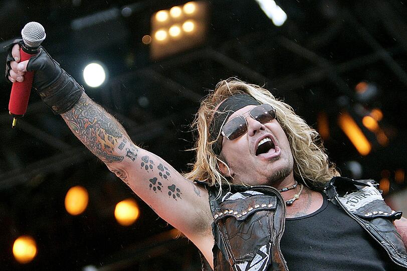 Sänger der skandalumwitternden US-Band Mötley Crüe: Vince Neil.