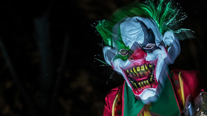 Horrorclowns werden wohl auch an Halloween in diesem Jahr wieder für Schrecken sorgen.