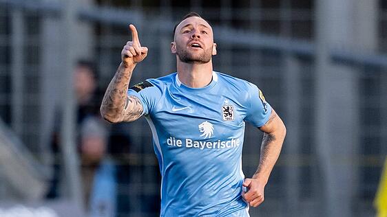 Patrick Hobsch stürmt seit dieser Saison für den TSV 1860, für den auch schon sein Vater in den 90er Jahren auf Torejagd gegangen war.