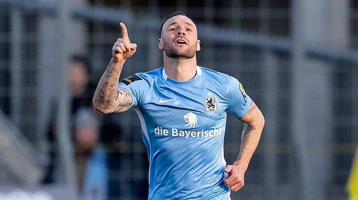 Patrick Hobsch stürmt seit dieser Saison für den TSV 1860, für den auch schon sein Vater in den 90er Jahren auf Torejagd gegangen war.