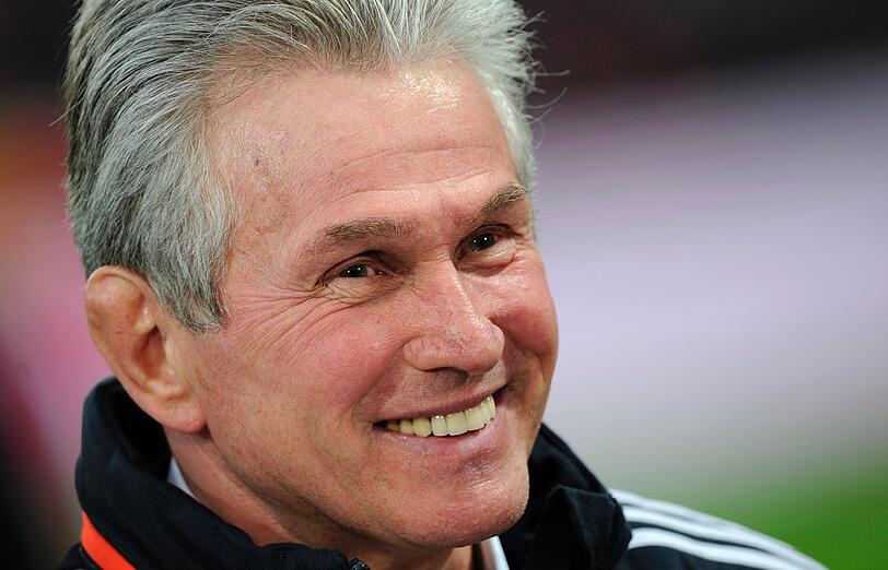 Jupp Heynckes war nach dem irren 9:2-Sieg seiner Mannschaft in bester Laune.