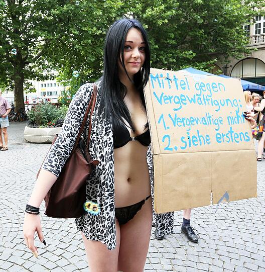Die Bilder vom Slutwalk in München.