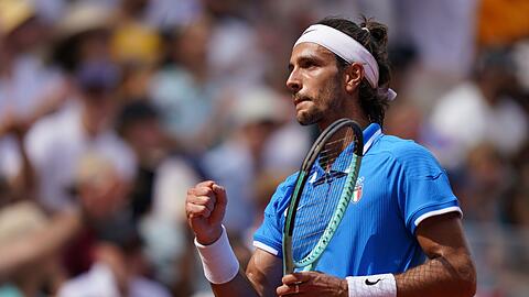Der Italiener Lorenzo Musetti war zu stark für Alexander Zverev.