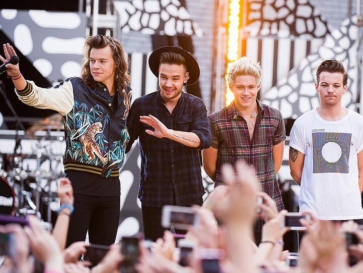 "Wir gehen nirgendwo hin": One Direction beruhigen ihre Fans