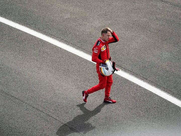 Für Ferrari-Pilot Sebastian Vettel läuft es in dieser Formel-1-Saison gar nicht rund.