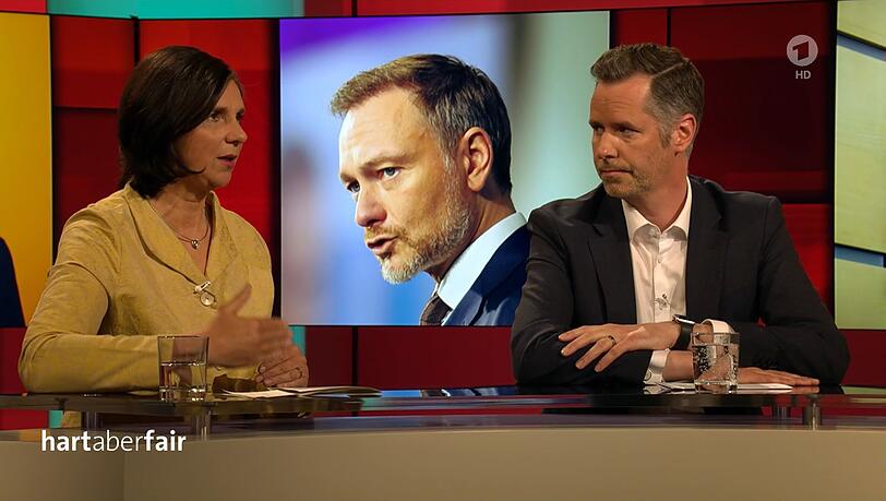 Katrin Göring-Eckardt (Grüne) und Christian Dürr (FDP) erweckten nicht immer den Eindruck, sie seien Koalitionspartner.