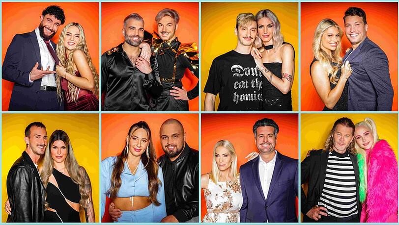 Diese Paare sind 2024 im "Sommerhaus der Stars".
